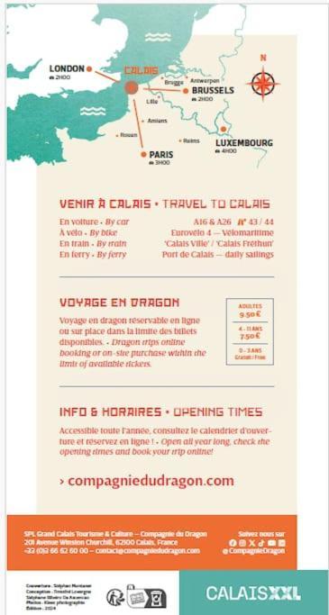 Le Clemenceau Appart-Calais Nord-Balcon-Plage Екстериор снимка