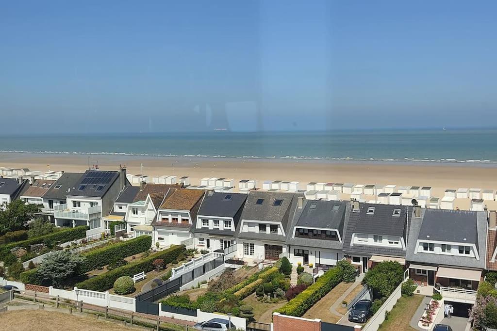 Le Clemenceau Appart-Calais Nord-Balcon-Plage Екстериор снимка