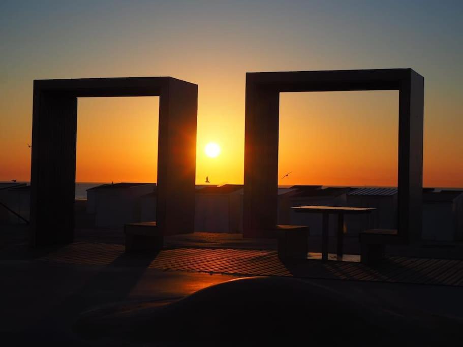Le Clemenceau Appart-Calais Nord-Balcon-Plage Екстериор снимка